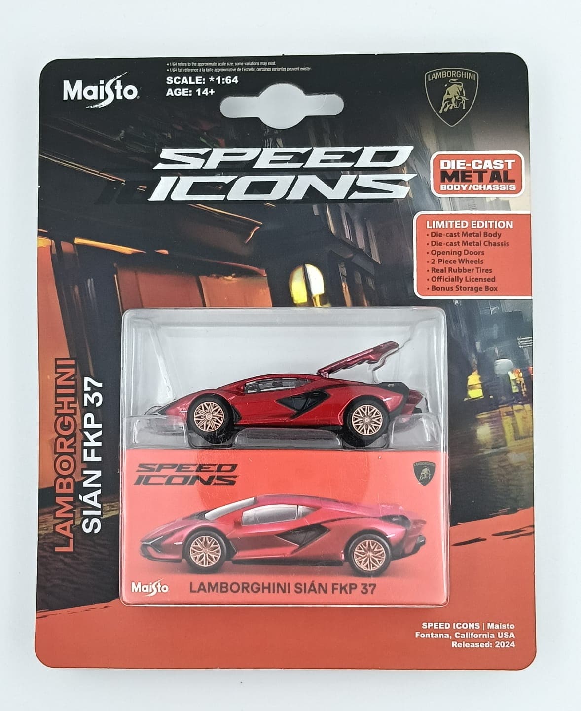 Maisto SPEED ICONS Porsche Taycan Turbo S LIMITED EDITION - Image 1