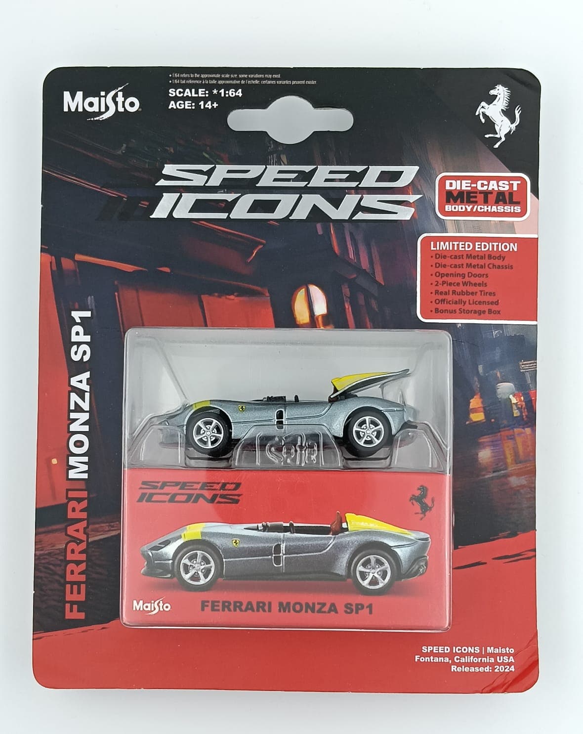 Maisto SPEED ICONS FERRARI MONZA SP1 LIMITED EDITION - Image 1