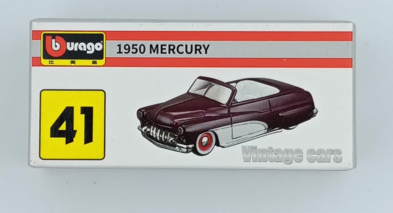 Burago 1:64 BOX 1959 MERCURY - Image 1