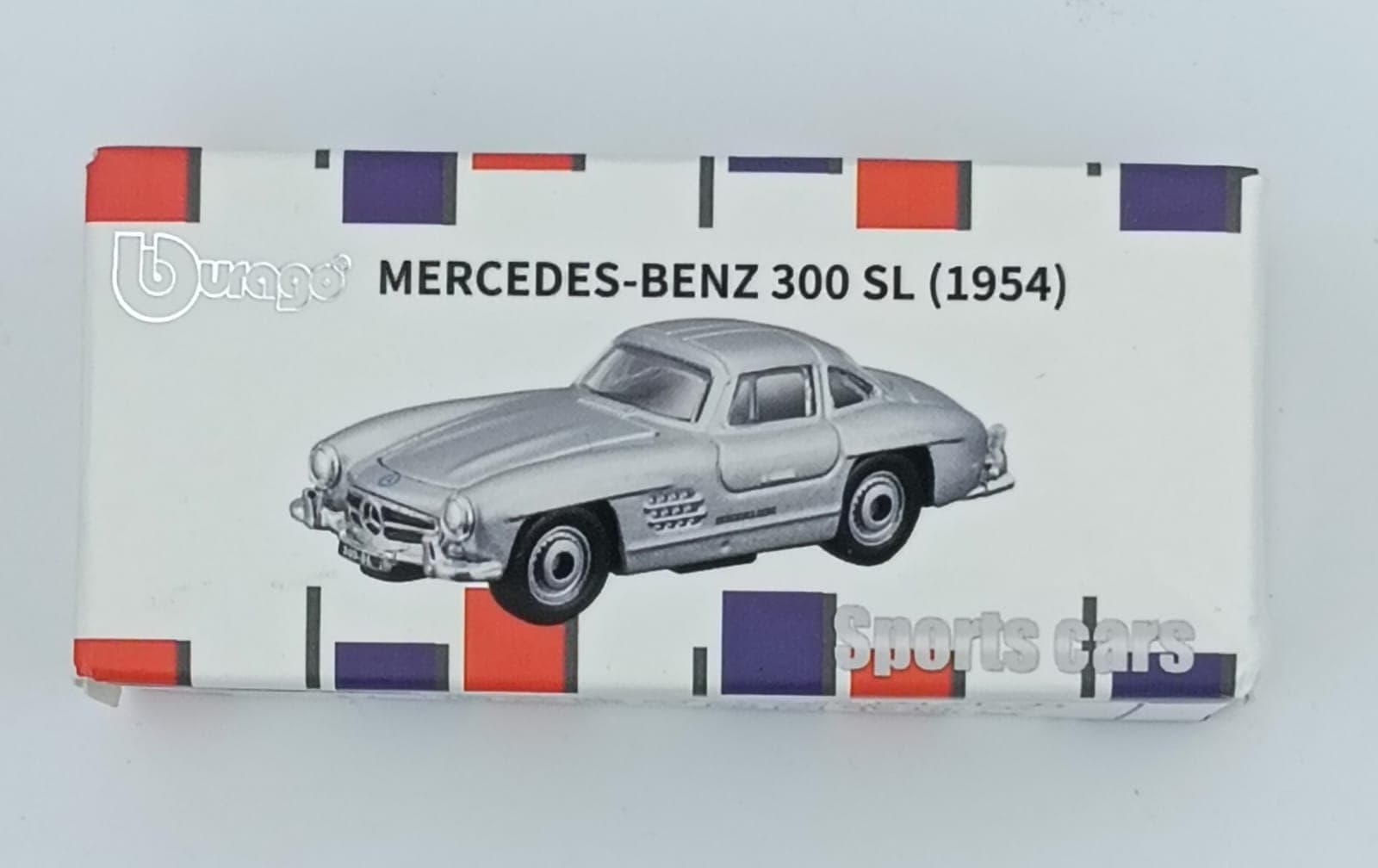 Burago 1:64 BOX MERCEDES-BENZ 300 SL (1954) - Image 1