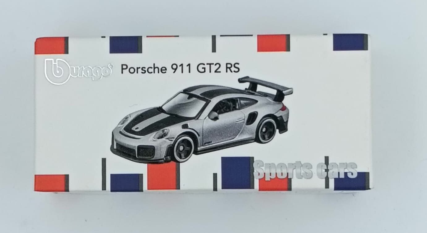 Burago 1:64 BOX Porsche 911 GT2 RS - Image 1