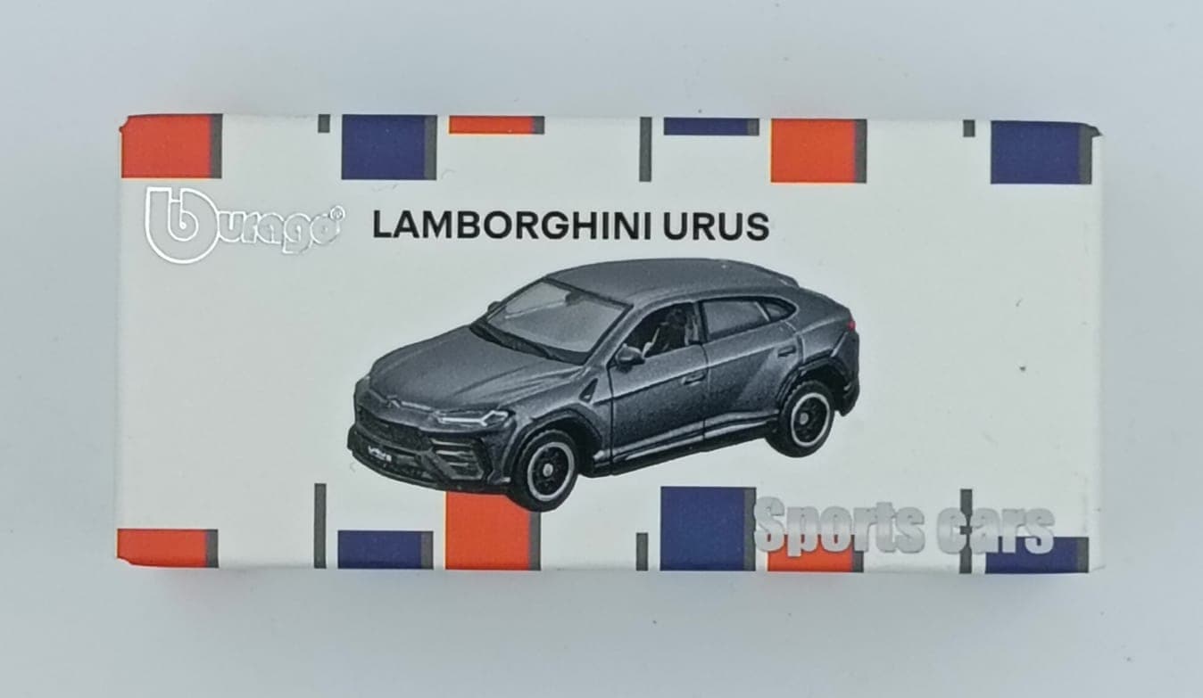 Burago 1:64 BOX LAMBORGHINI URUS - Image 1