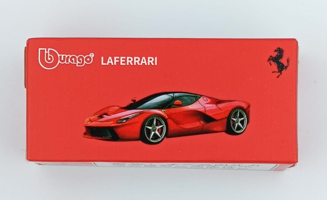 Burago 1:64 BOX LA FERRARI - Image 1
