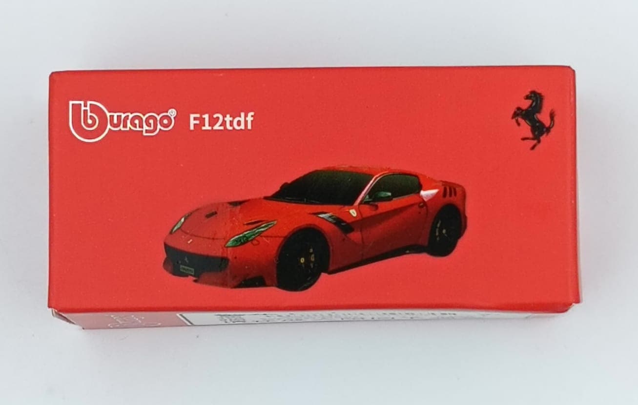Burago 1:64 BOX F12tdf - Image 1