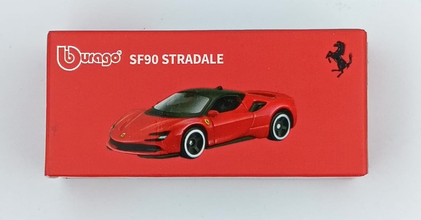 Burago 1:64 BOX SF90 STRADALE - Image 1