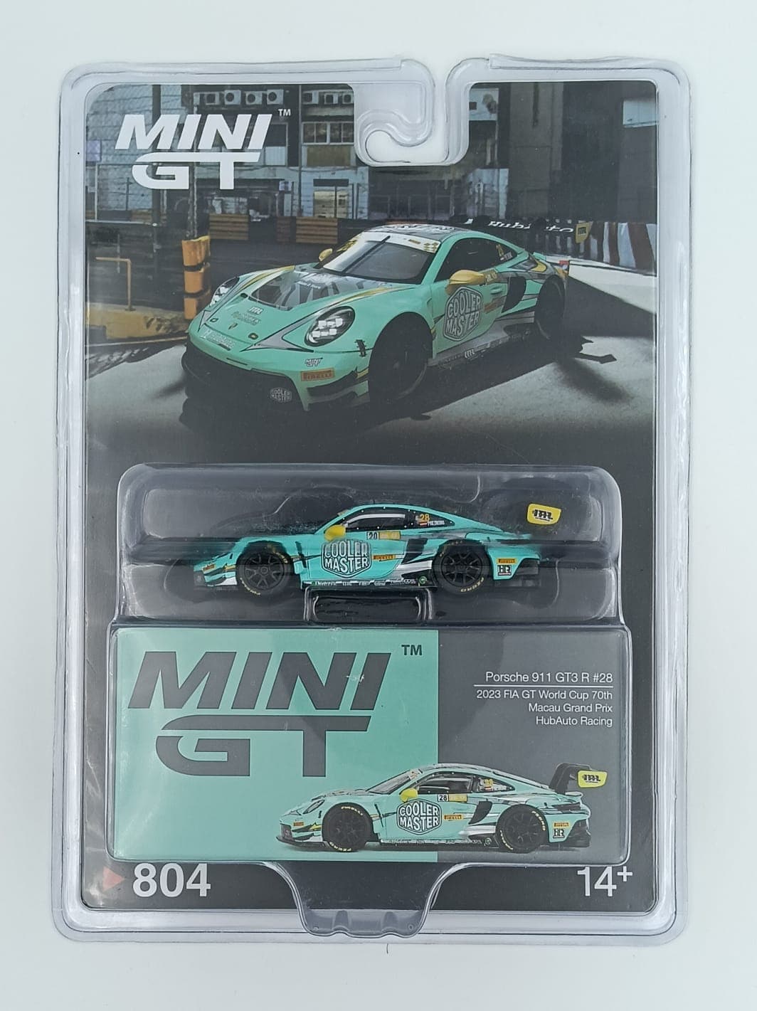 MINI GT BLISTER Porsche 911 GT3 R #28 #804 - Image 1