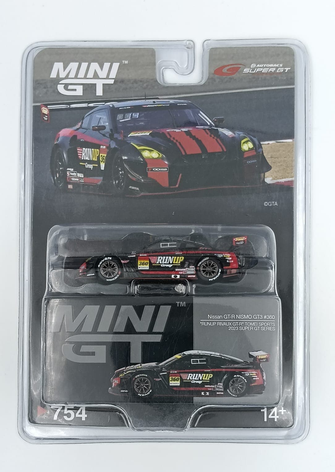 MINI GT BLISTER Nissan GT-R NISMO GT3 #360 #754 - Image 1