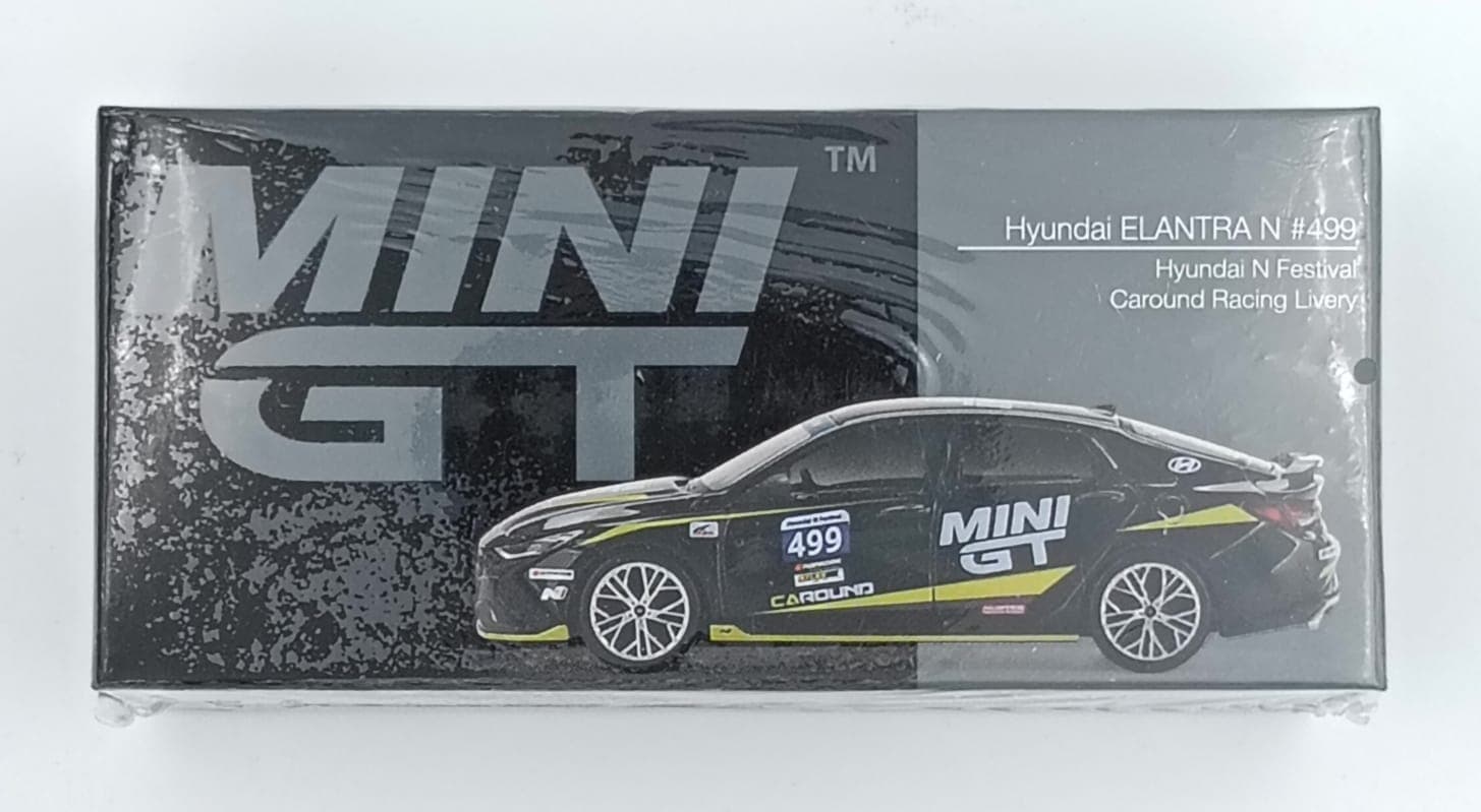 MINI GT BOX Hyundai ELANTRA N #499 - Image 1