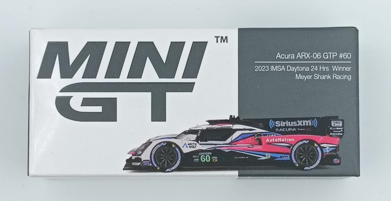 MINI GT BOX Acura ARX-06 GTO #60 (UNSEALED) - Image 1
