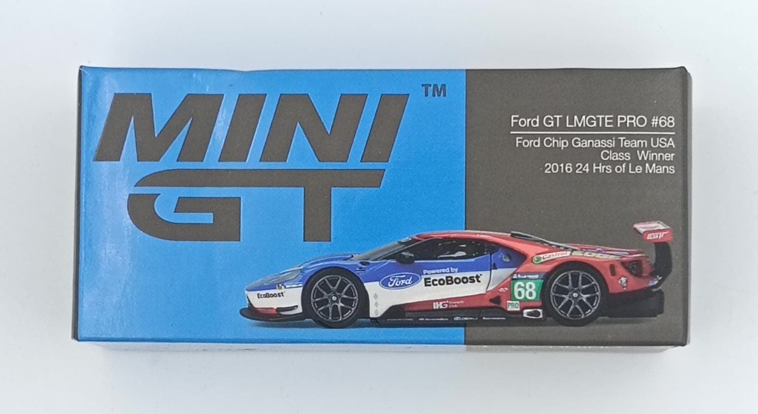 MINI GT BOX Ford GT LMGTE PRO #68 (UNSEALED) - Image 1
