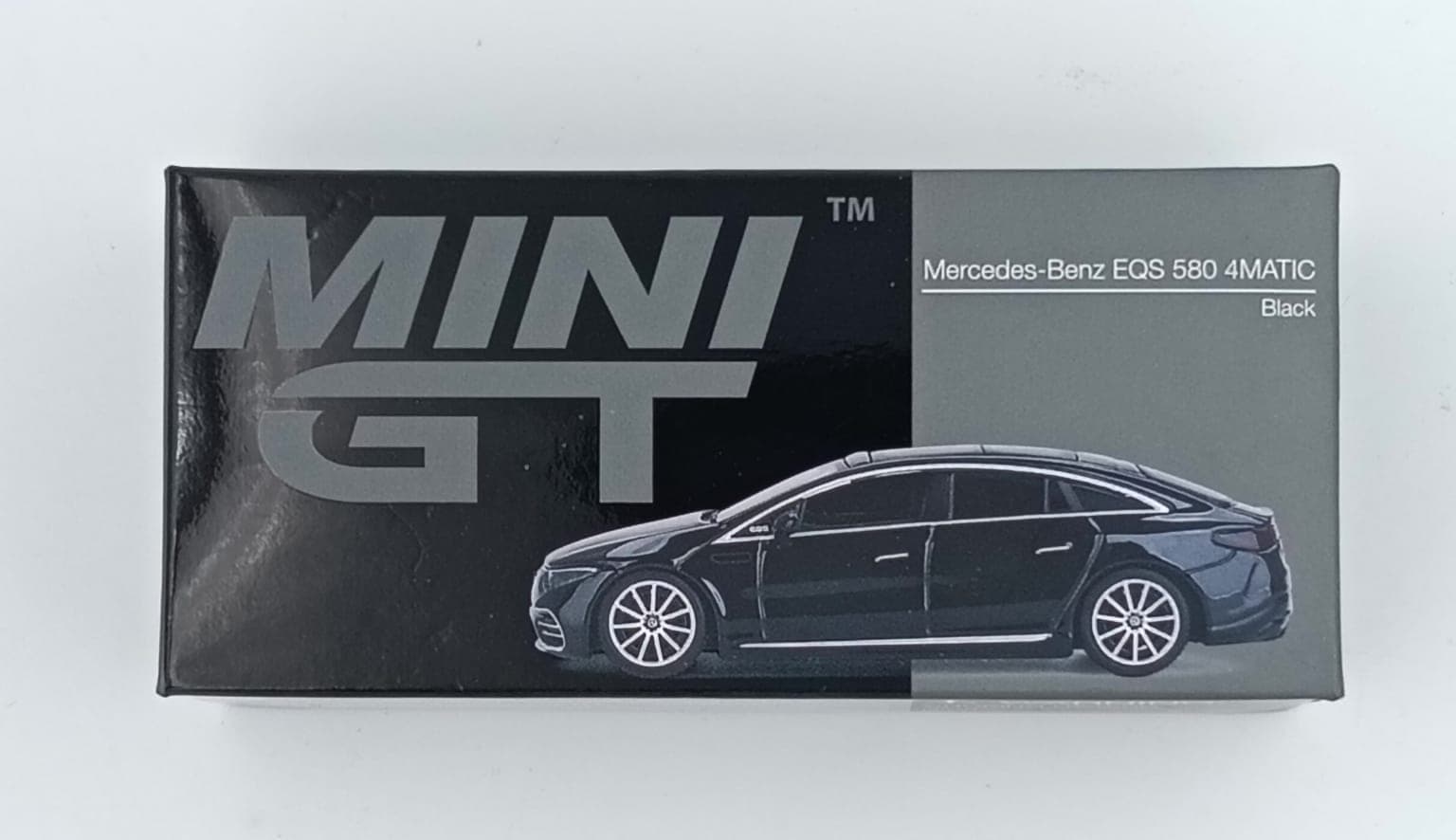 MINI GT BOX Mercedes-Benz EQS 580 4MATIC (UNSEALED) - Image 1