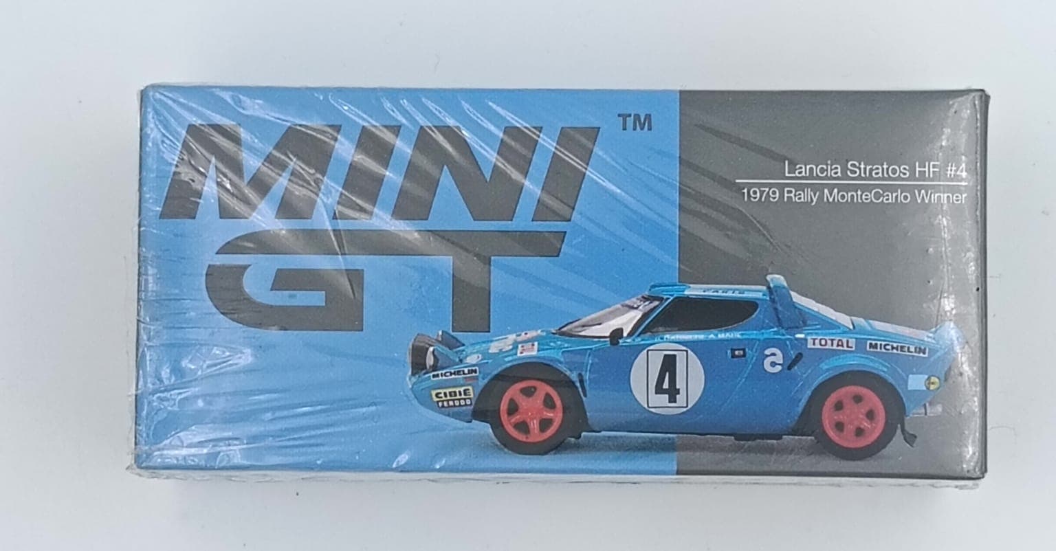 MINI GT BOX LANCIA STRATOS HF #4 (UNSEALED) - Image 1