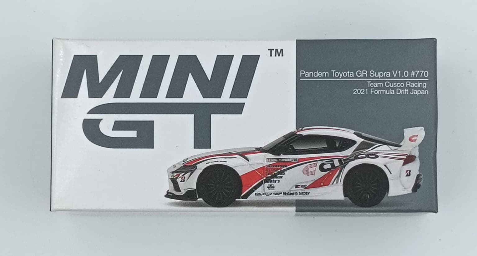 MINI GT BOX PANDEM Toyota Supra V1.0 #770 (UNSEALED) - Image 1