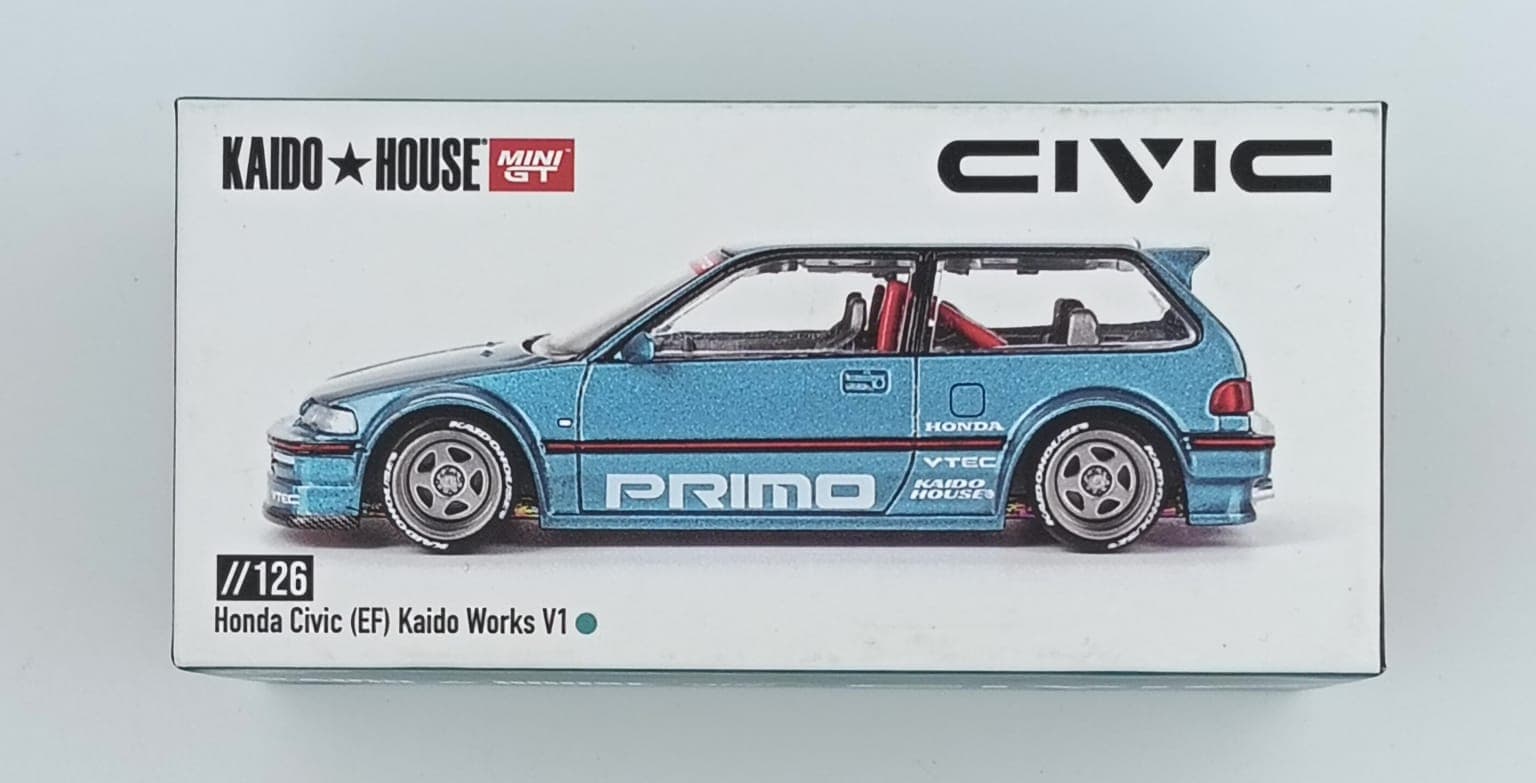 KAIDO HOUSE/MINI GT Honda civic KAIDO works V1 (UNSEALED) - Image 1