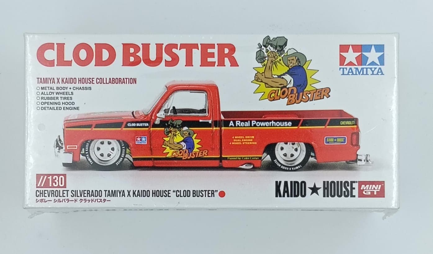 KAIDO HOUSE/MINI GT BOX CHEVROLET SILVERADO TAMIYA KAIDO HOUSE CLOD BUSTER - Image 1