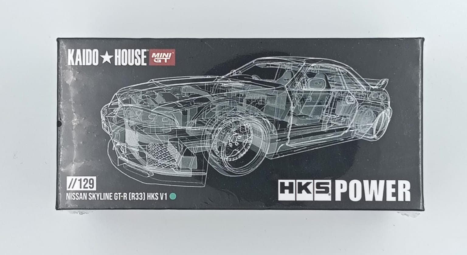 KAIDO HOUSE/MINI GT BOX NISSAN SKYLINE GT-R R33 HKS V1 - Image 1