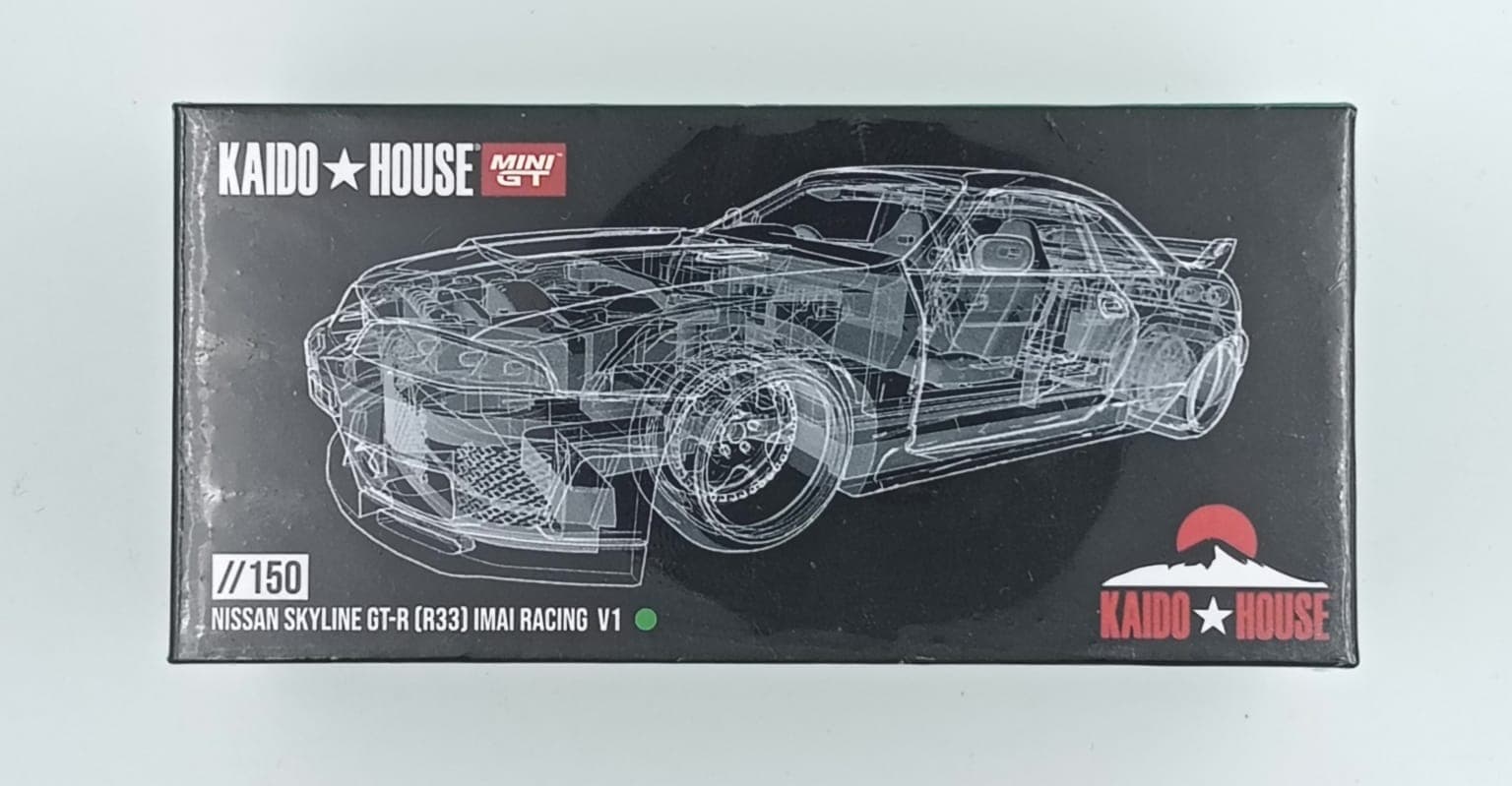 MINI GT / KAIDO HOUSE NISSAN SKYLINE GT-R R33 IMAI RACING V1 - Image 1