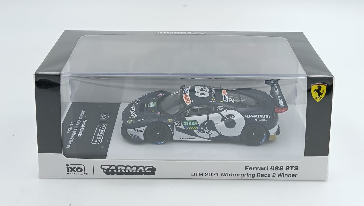 TARMAC WORKS Ferrari 488 GT3 DTM 2021 Nurburgring Race 2 Winner - Image 1