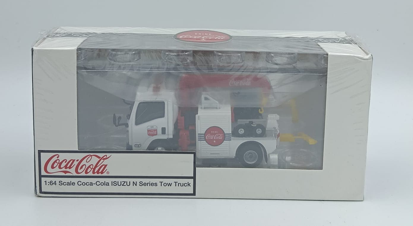 TINY Coca-Cola ISUZU N Series Tow Truck - Image 1