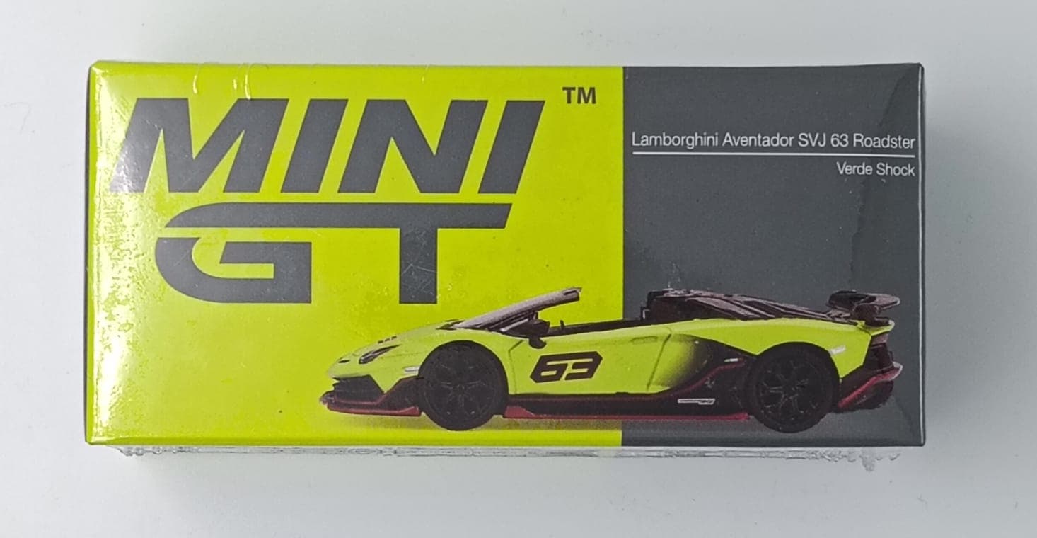 MINI GT Lamborghini Aventador SVJ 63 Roadster #887 - Image 1