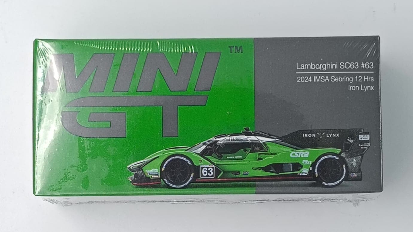 MINI GT Lamborghini SC63 #63 #816 - Image 1