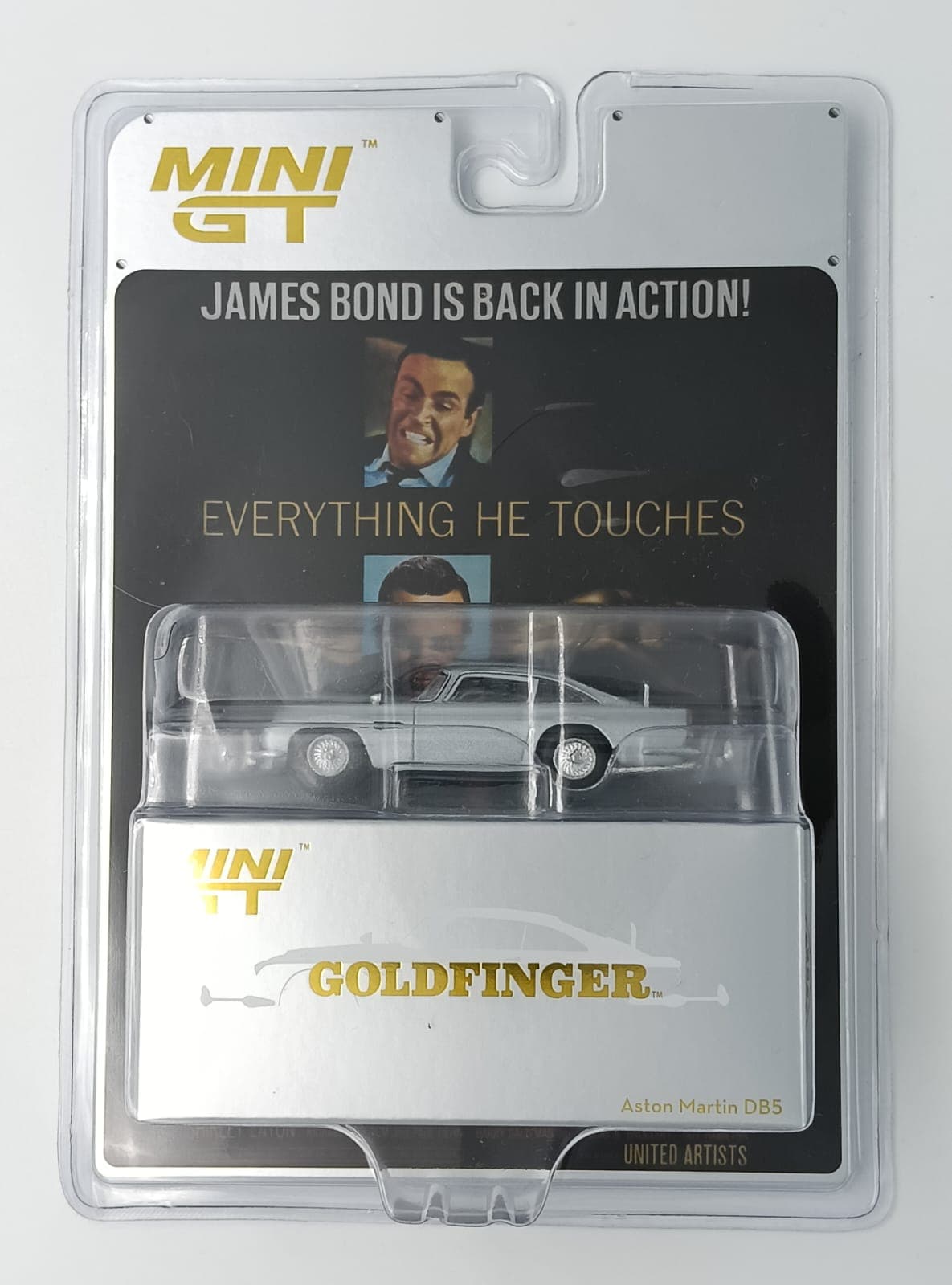 MINI GT GOLDFINGER Aston Martin DB5 - Image 1