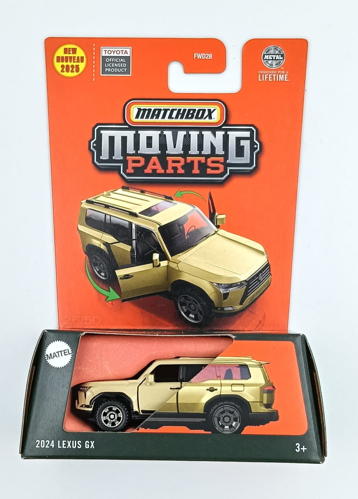 MATCHBOX 2024 LEXUS GX MOVING PARTS - Image 1