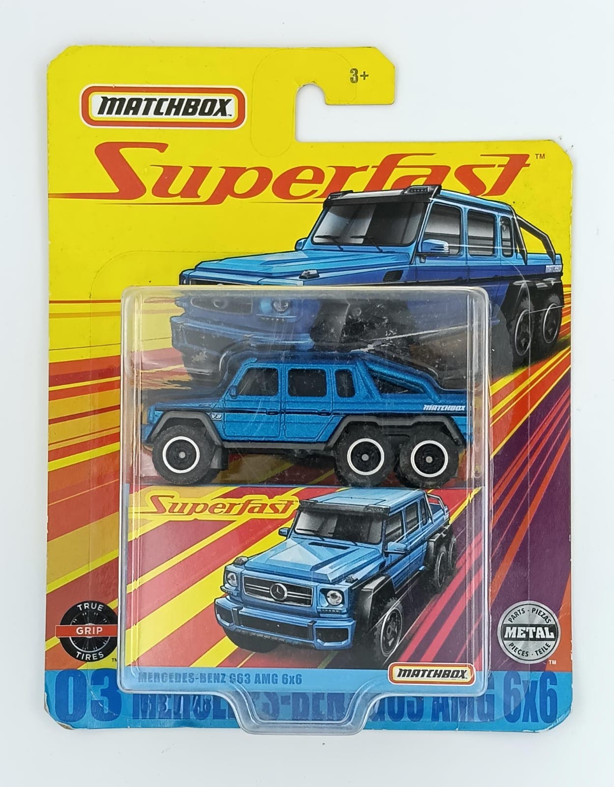 MATCHBOX MERCEDES-BENZ G63 AMG 6×6 SUPERFAST - Image 1