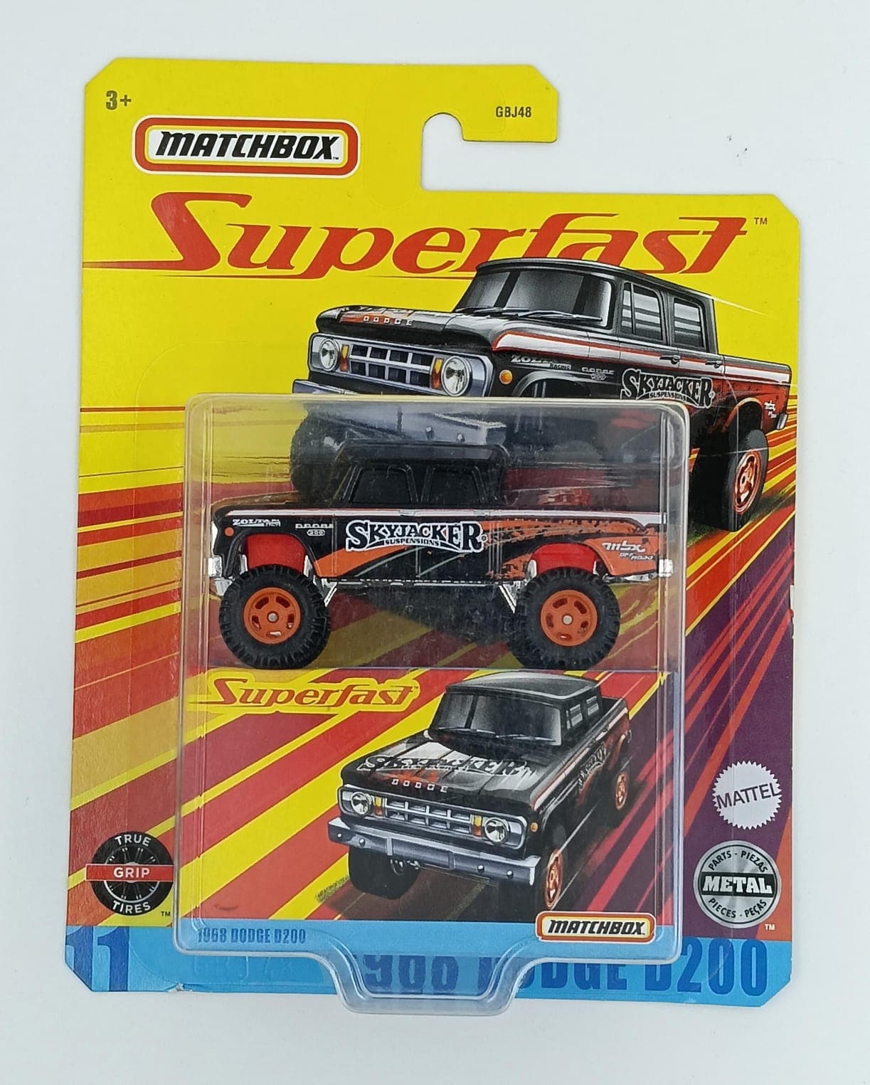 MATCHBOX 1968 DODGE D200 SUPERFAST - Image 1