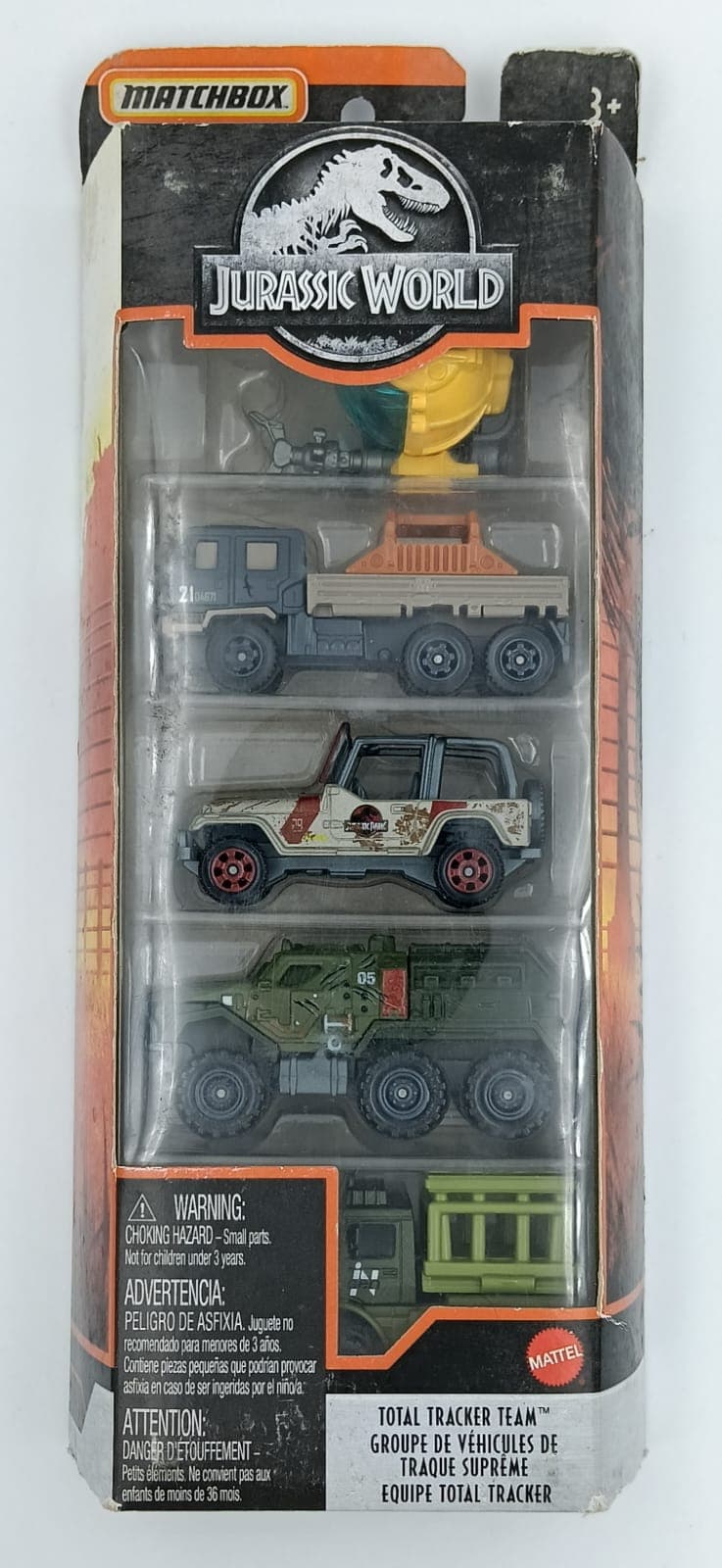 MATCHBOX JURASSIC WORLD PACK OF 5 - Image 1