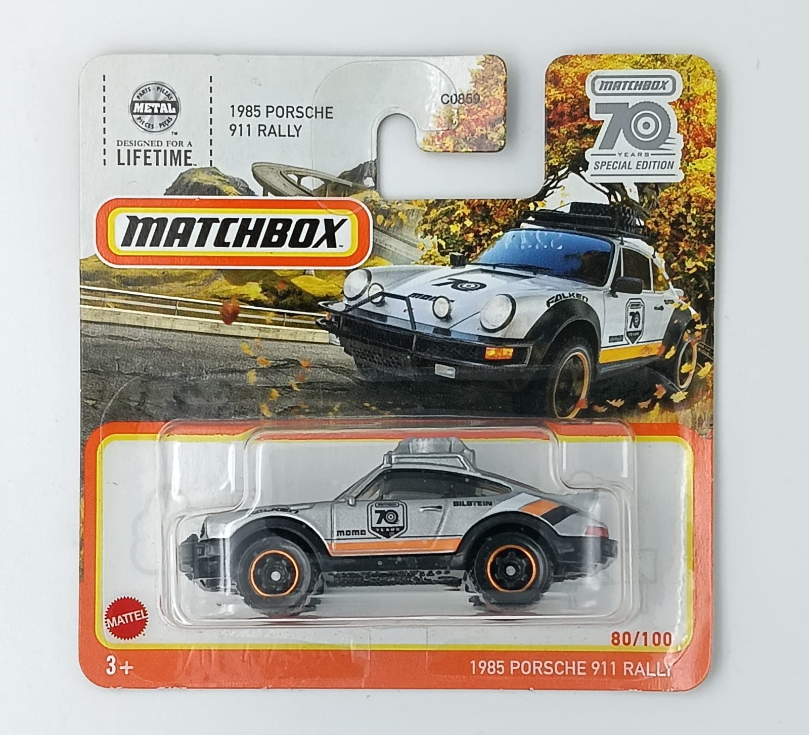MATCHBOX 1985 PORSCHE 911 RALLY - Image 1
