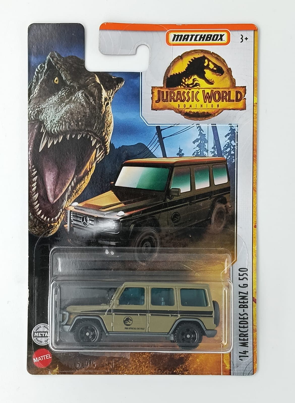 MATCHBOX '14 MERCEDES-BENZ G 550 JURASSIC WORLD - Image 1