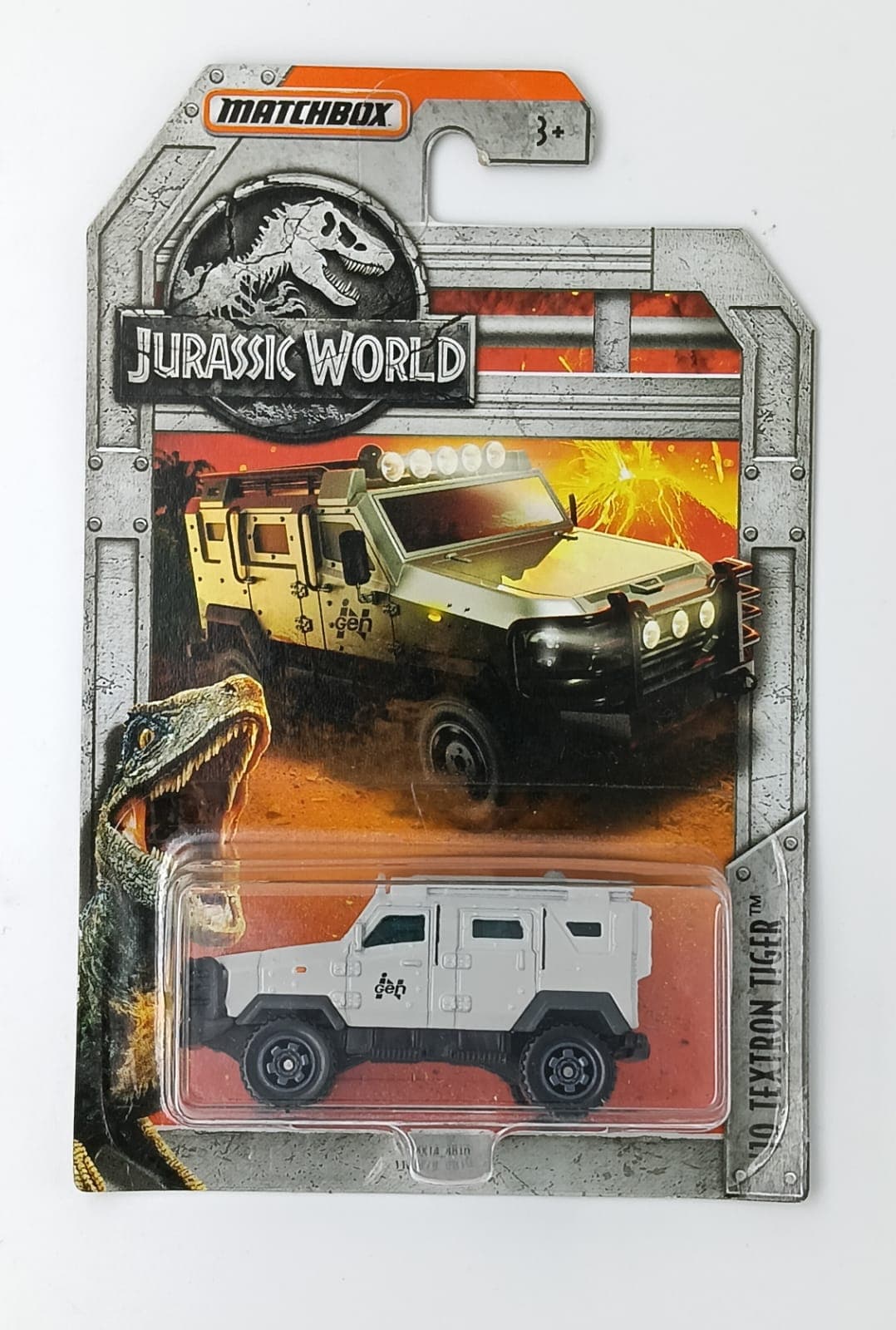 MATCHBOX '10 TEXTRON TIGER JURASSIC WORLD - Image 1