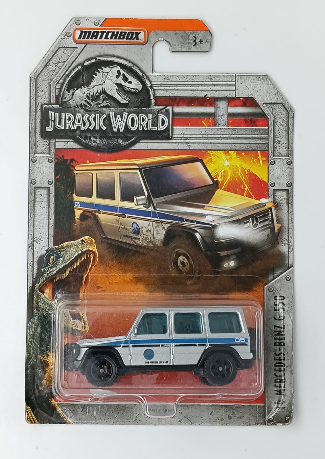 MATCHBOX '14 MERCEDES-BENZ G 550 JURASSIC WORLD - Image 1