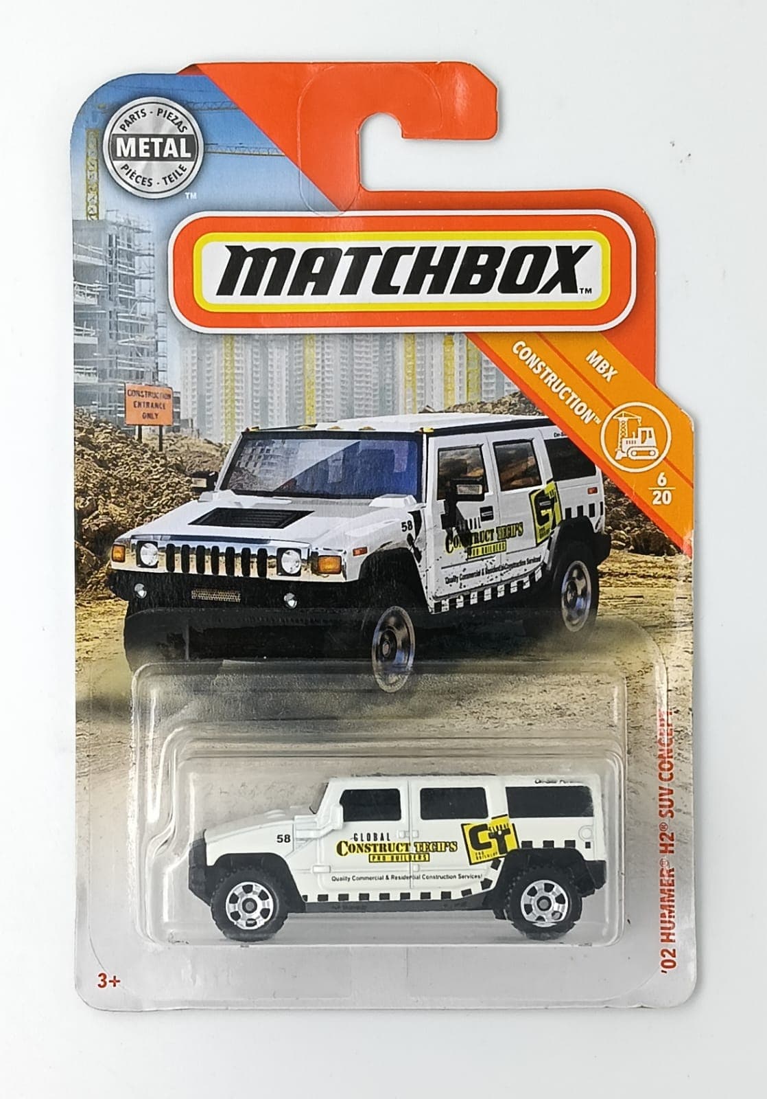 MATCHBOX 02 HUMMER H2 SUV CONCEPT - Image 1