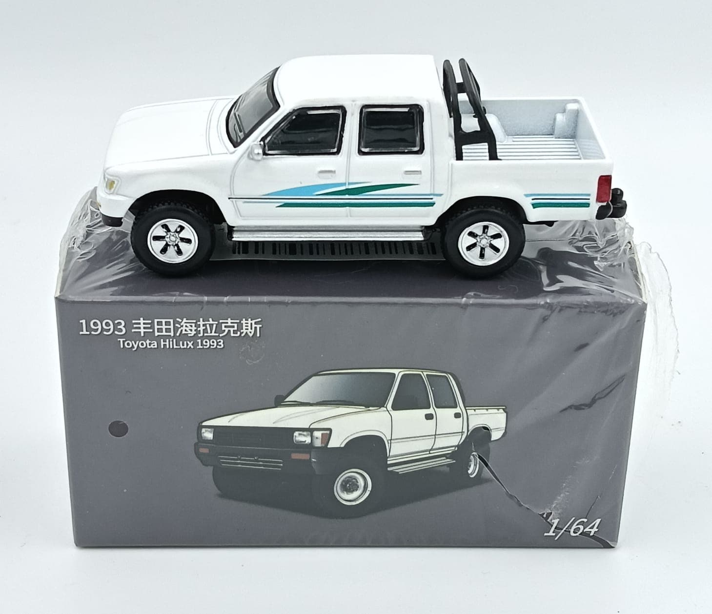 ALLOY CAR MODEL TOYOTA HILUX 1993 - Image 1