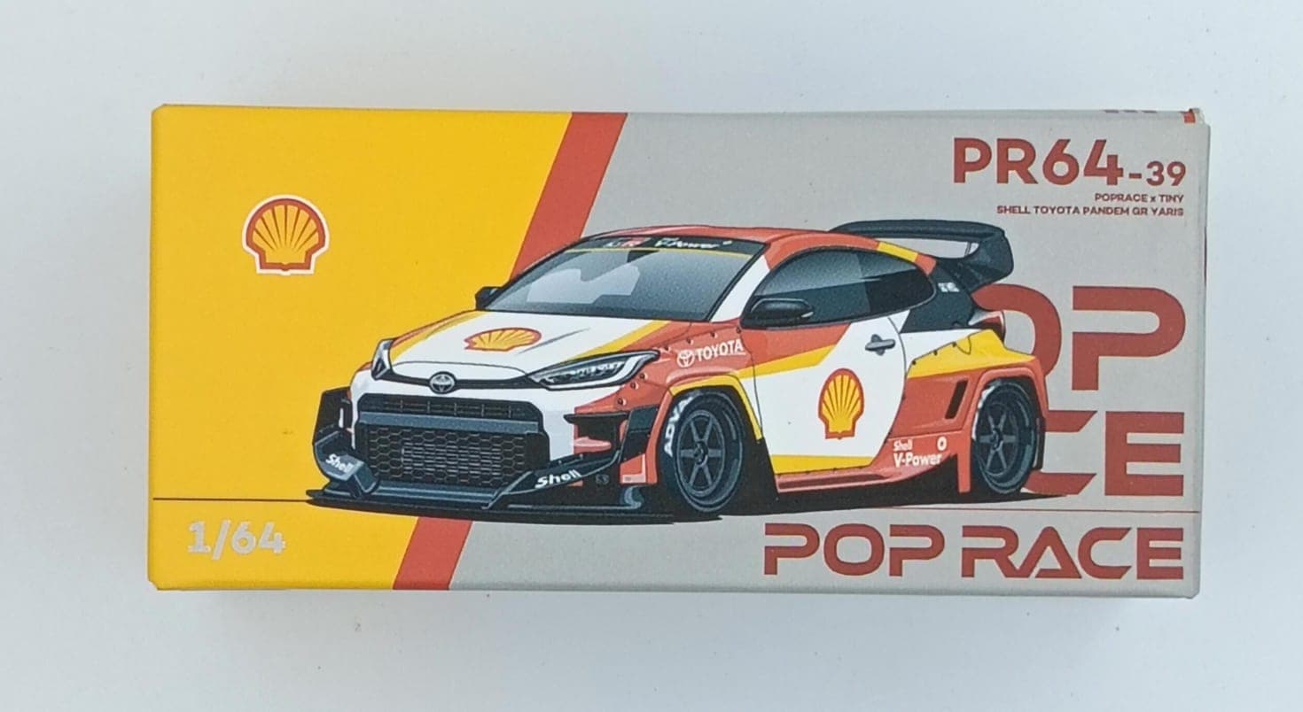 POP RACE SHELL TOYOTA PANDEM GR YARIS (UNSEALED MINT CONDITION) - Image 1