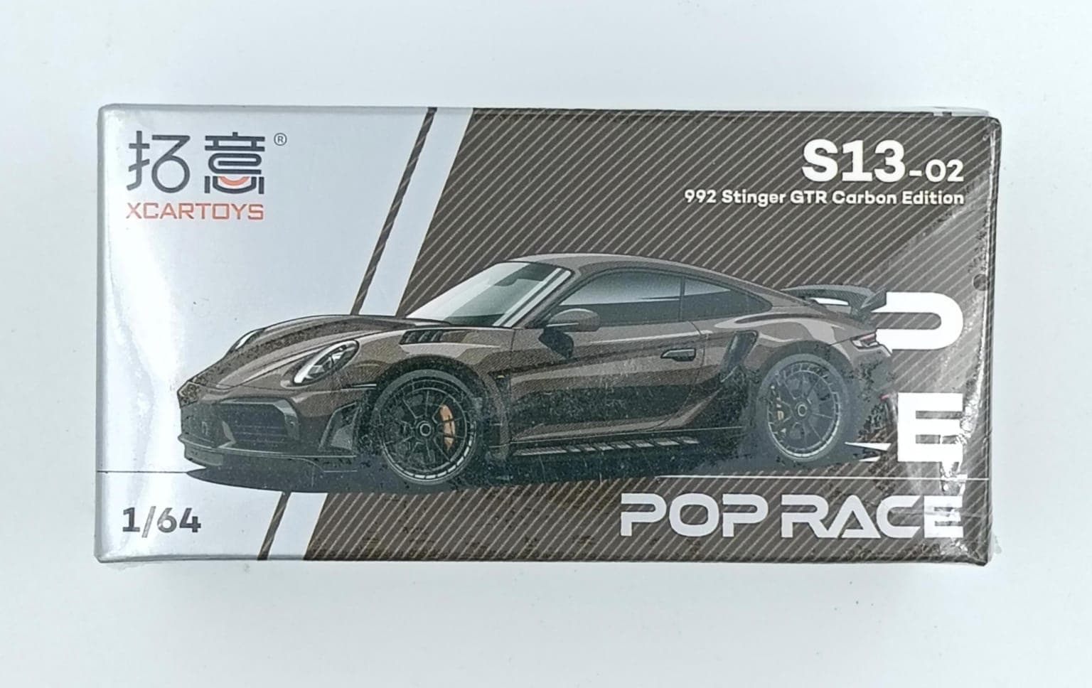 XCARTOYS × POP RACE 992 STINGER CARBON EDITION - Image 1