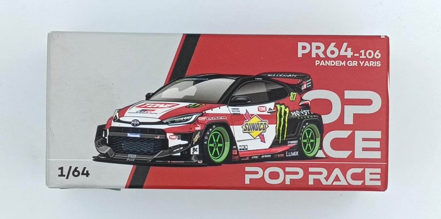 POP RACE PANDEM GR YARIS (UNSEALED MINT CONDITION) - Image 1