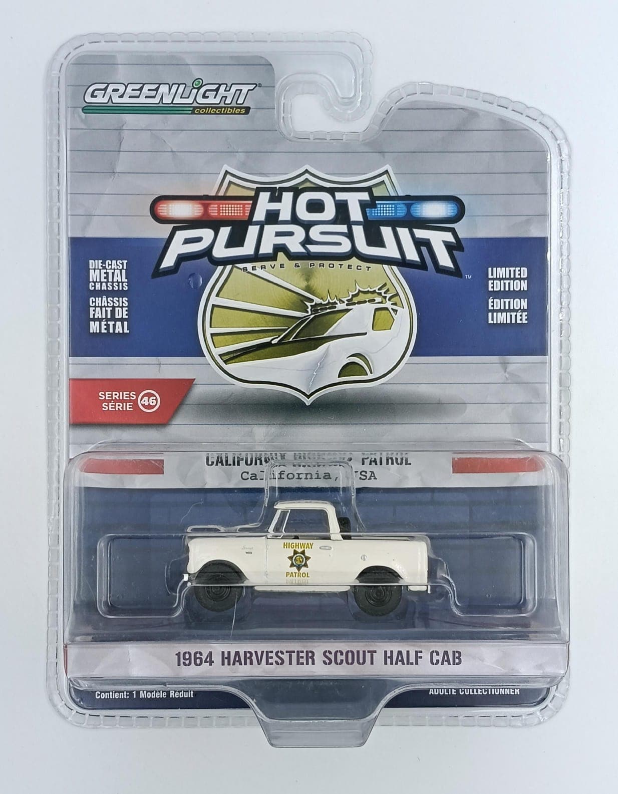 GREENLIGHT 1964 HARVESTER SCOUT HALF CAB - Image 1