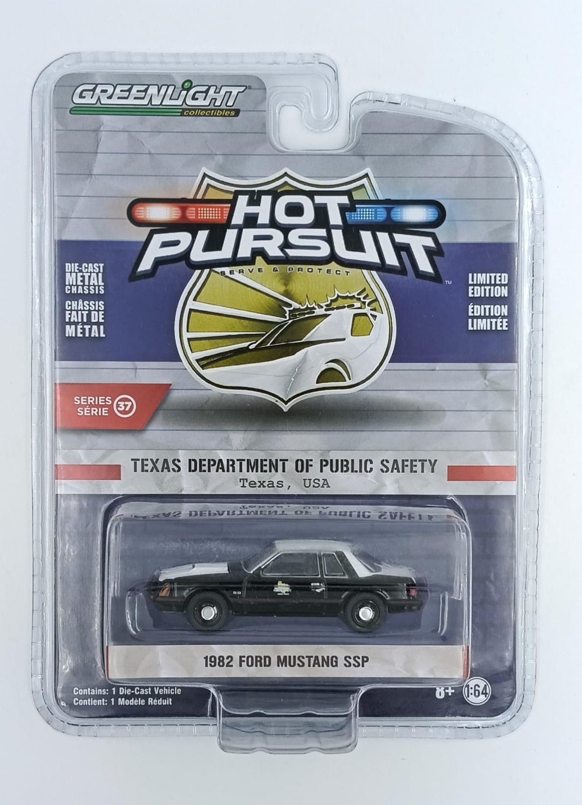 GREENLIGHT 1982 FORD MUSTANG SSP - Image 1