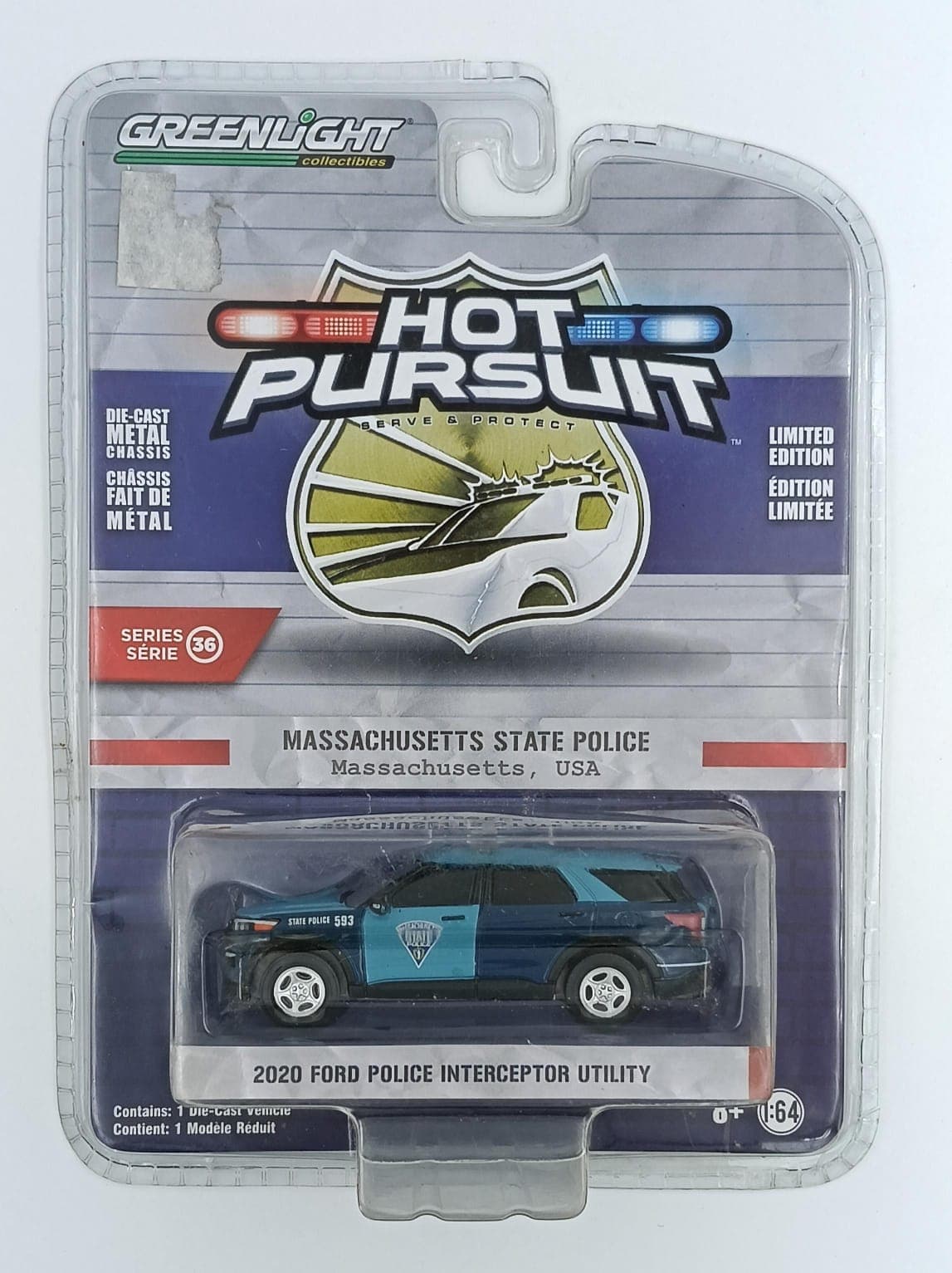 GREENLIGHT 2020 FORD POLICE INTERCEPTOR UTILITY - Image 1
