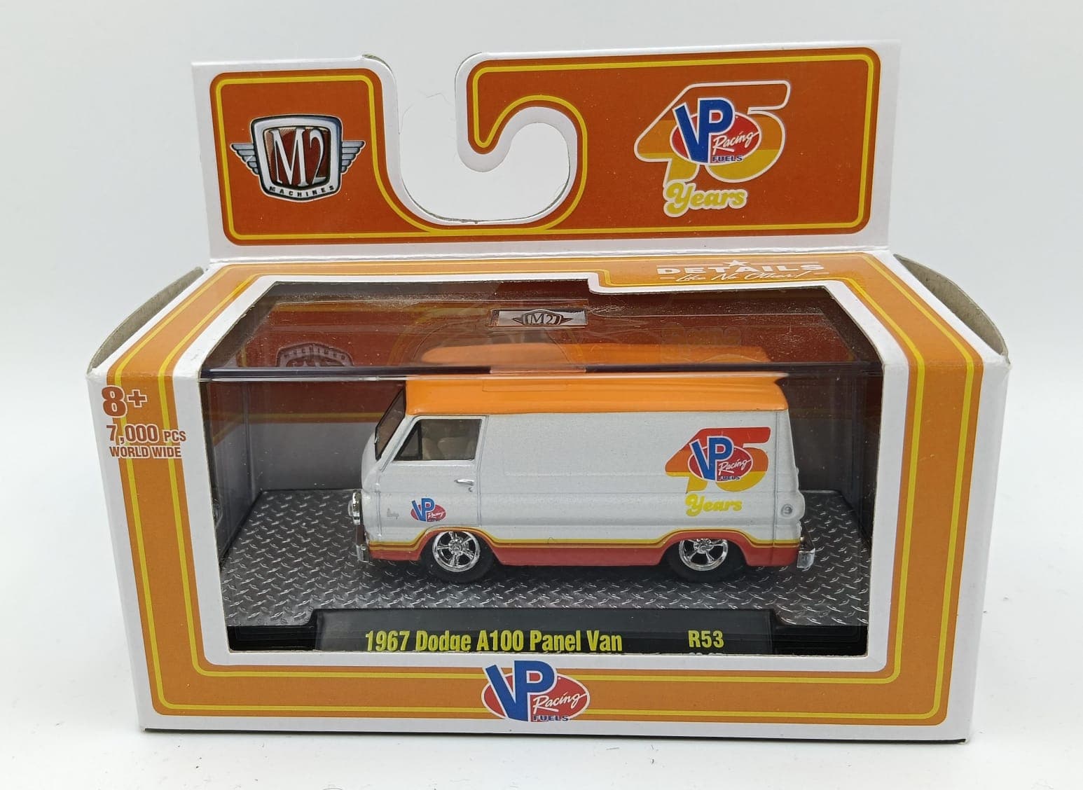M2 MACHINES ACRYLIC BOX 1967 Dodge A100 Panel Van - Image 1