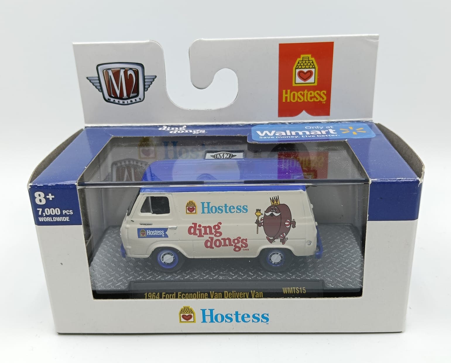 M2 MACHINES ACRYLIC BOX 1964 Ford Econoline Van Delivery Van 7,000 pcs WORLDWIDE - Image 1