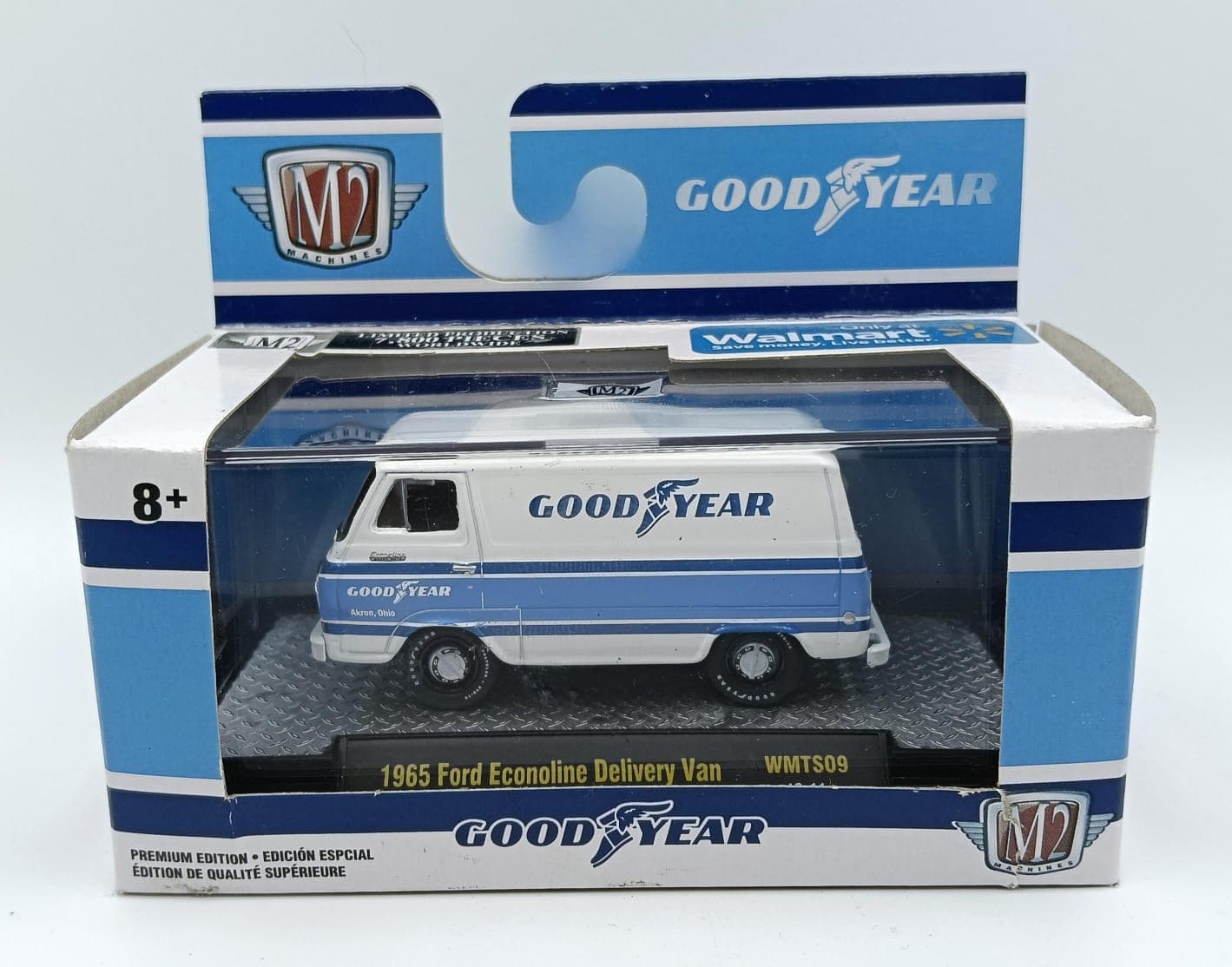 M2 MACHINES ACRYLIC BOX 1965 Ford Econoline Delivery Van 7,800 pcs WORLDWIDE - Image 1