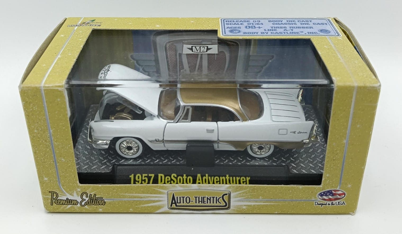 M2 MACHINES ACRYLIC BOX 1957 DeSoto Adventurer - Image 1