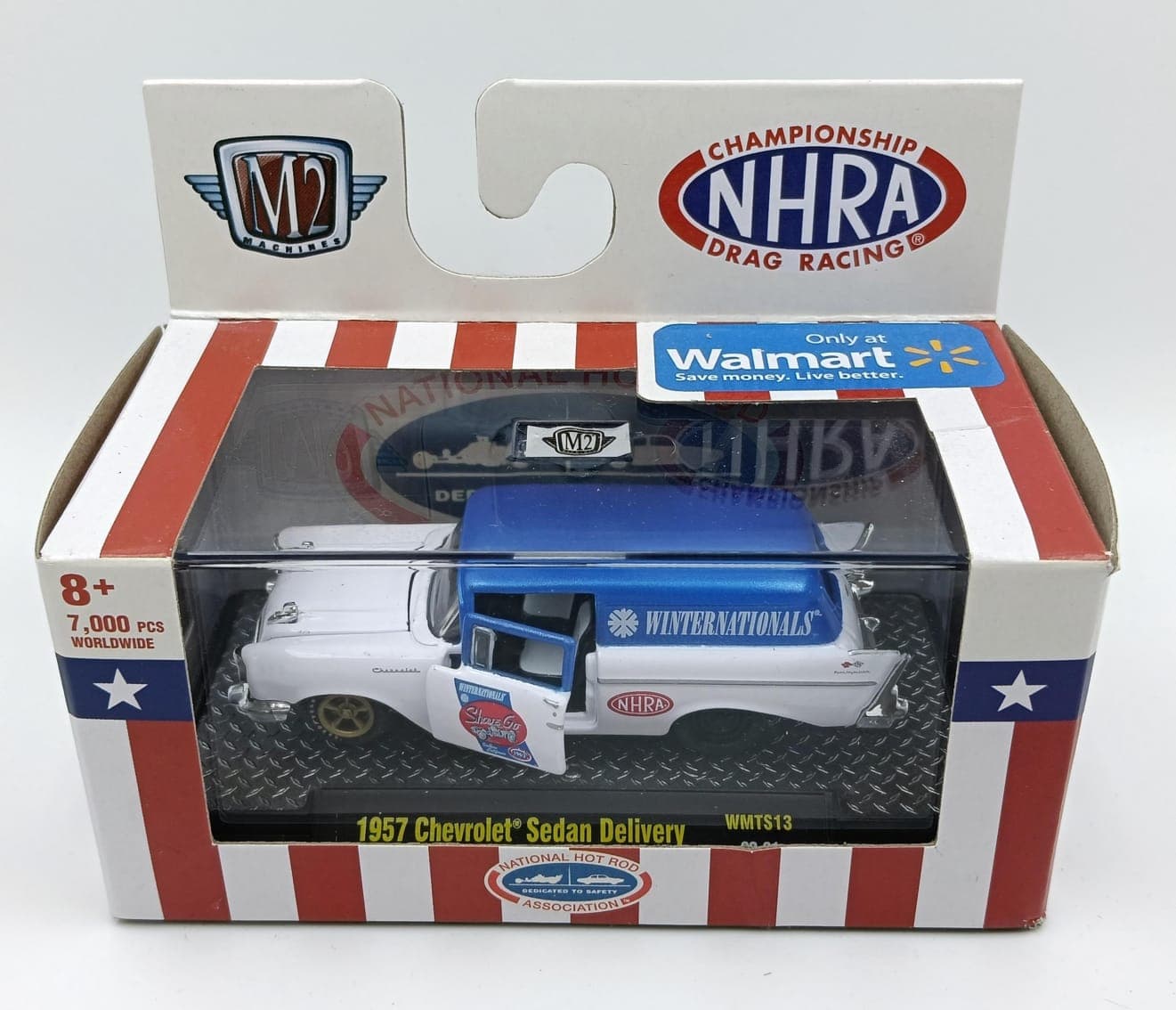 M2 MACHINES ACRYLIC BOX 1957 Chevrolet Sedan Delivery 7,000 Pieces Worldwide - Image 1