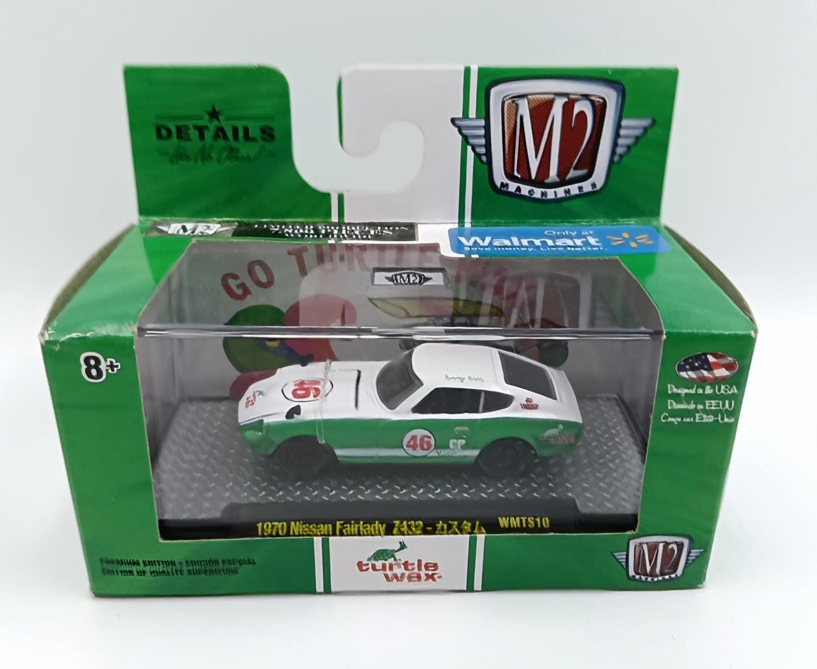 M2 MACHINES ACRYLIC BOX 1970 Nissan Fairylady Z432 7,800 Pieces Worldwide - Image 1