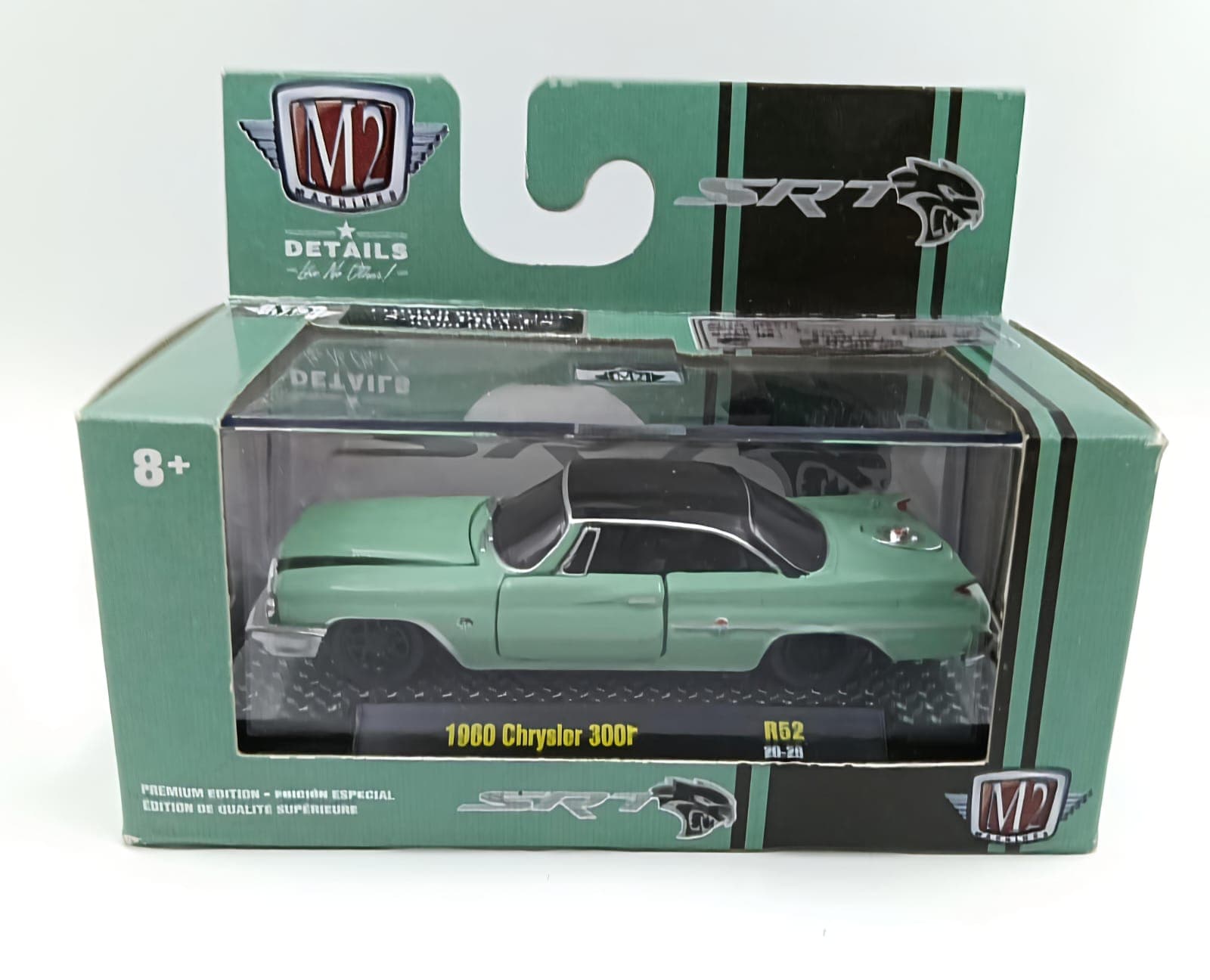 M2 MACHINES ACRYLIC BOX 1960 Chrysler 300F 5,000 Pieces Worldwide - Image 1