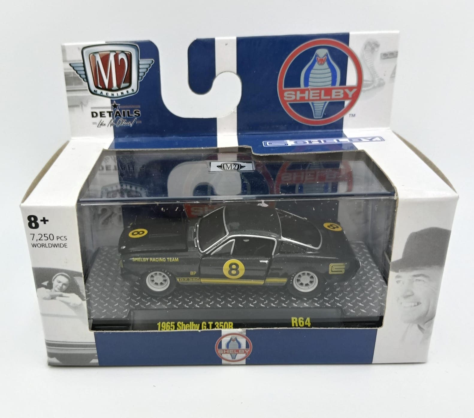 M2 MACHINES ACRYLIC BOX 1965 Shelby G.T.350R 7,250 Pieces Worldwide - Image 1